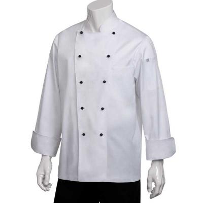 China Classic Hotel Coats Chefs Uniform High Quality Hotel Chef Waiter Jacket Price French Unisex Men's Jacket Restaurant Uniforms for sale