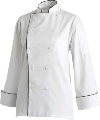 China French Unisex Kitchen Work Uniform Chef Uniform Long Sleeve Chef Uniforms Men Women Cook Coat Restaurant Hotel Custom for sale