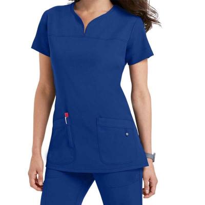 China Hot Sale Hospital Doctor Uniforms Medical Nursing Scrubs Uniform Clinic Scrub Sets for sale