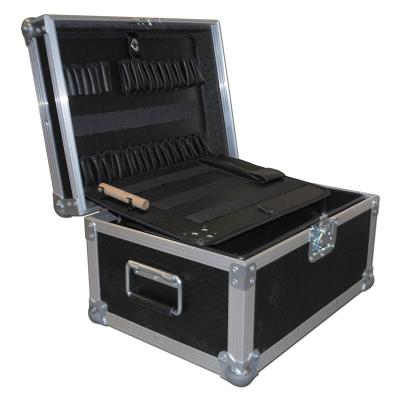 China Easy Care Engineered Case For Machine Custom Aluminum Case For Black Tools Case For Transportation for sale