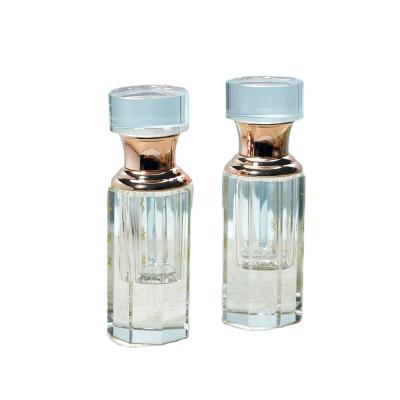 China Europe 3mlAntique Perfume Bottle Crystal Empty Bottles For Perfume Oil Bottle Perfume Luxurious Square Glass For Home Decoration for sale