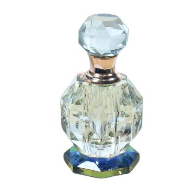 China Custom china k9 oud bottles arabic luxury crystal perfume essential empty cosmetic bottles oil bottle for sale