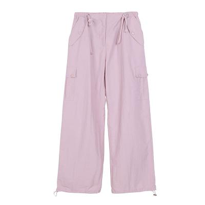 China High Grade Occasion Clothes Women's Tropical Pants Summer Slim Section Used Pants Vertical Version for sale