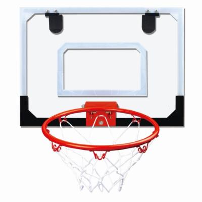 China Indoor Portable High Cost Performance Over Door And Wall Mini Portable Kids Basketball Hoop 4Mm Thick for sale