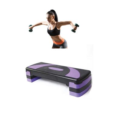 China Eco-Friendly Workout 150 Pounds Adjustable Multifunctional Fitness Mini Exercise Aerobic Stepper for sale