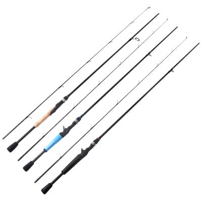 China Portable Casting Spinning Fishing Rod Bass Fiber Glass Slow Jigging Trout Sunfish Compound Carbon Fiber Spincast for sale