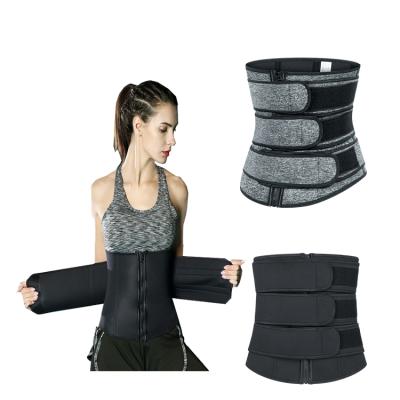 China Dropshipping rubber waist trainer corest latex yarn logo back support slim body vest for sale