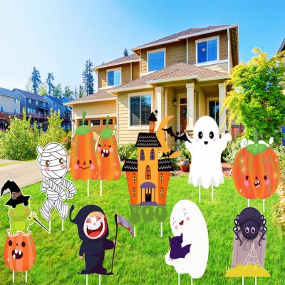 China Home Waterproof Wholesale OEM Party Yard Signs Outdoor Halloween Decorations for sale