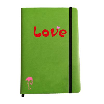 China Agenda 2020 PU Leather Notebooks Printed Logo Printed Soft Cover A5 for sale