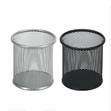 China Space Saving Metal Round Mesh Ring Table Low Price Writing Tablet Eco-friendly Pen Holder Kids For Desk for sale