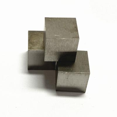 China High Density Customized Collection SML Tungsten Cube For Ornament for sale