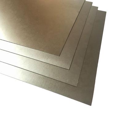 China Tungsten SML Customized Thickness 1mm 2mm 3mm 4mm 99.95% Wolfram Pure Tungsten Sheet /plate Price Per Kg For Industry for sale