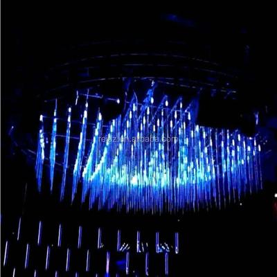 China Flexible vertical rgb 3d dmx led tube matrix disco light for nightclub diameter 30mm for sale