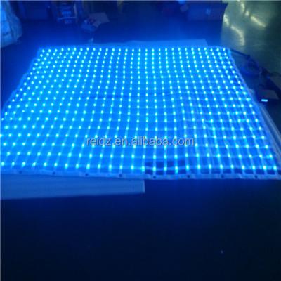 China Soft Flexible Led Video Indoor Fabric Curtain Screen Black Stage Background With LED for sale