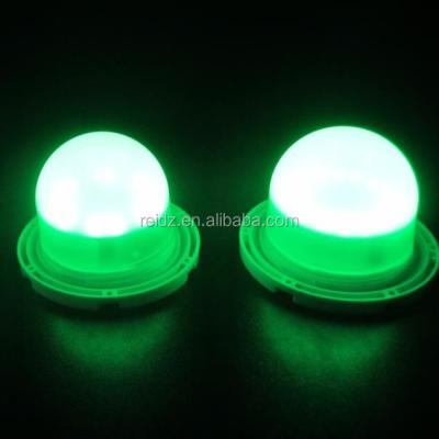 China Mounted Under Table Light Remote Control 7color RGB Led Round Big Bulb Christmas Light for sale