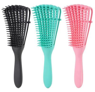 China Fashion Trend Customized TPEE Factory Direct Sale Woman Styling Non-Electric Detangling Hair Brushes For Women for sale