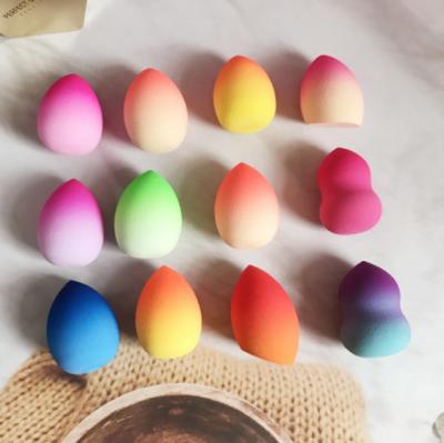 China Fashion Trend Customized Latex Free Use Wholesale Private Label Ombre Makeup Sponge Dry And Wet for sale