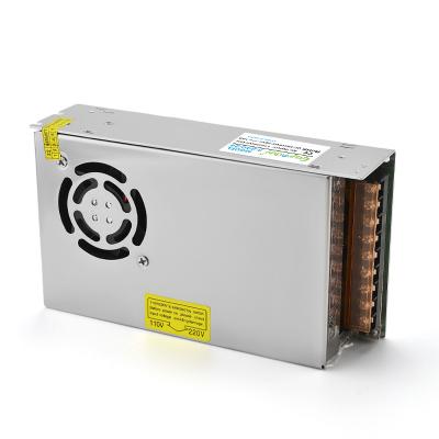 China 240W 220V Fan Changeover Power Supply To 24V 10A DC Transformer 200*110*50MM for sale