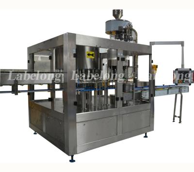 China 1000BPH Beverage Vegetable Oil Bottling Line / Filling Equipment for sale