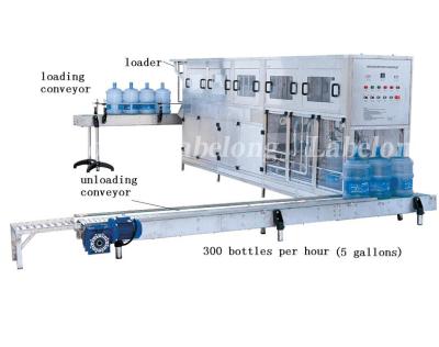 China Fully automatic drinking water bottling line for 5 gallons for sale