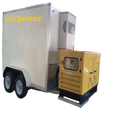 China Hotels Trailer Vegetable Small Cold Room Mini Meat Fish Mobile Cold Room In Lowest Price for sale