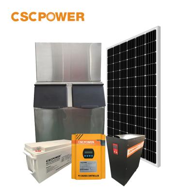 China Fresh-keeping full automatic solar ice maker machine 900kg ice maker use for home for sale