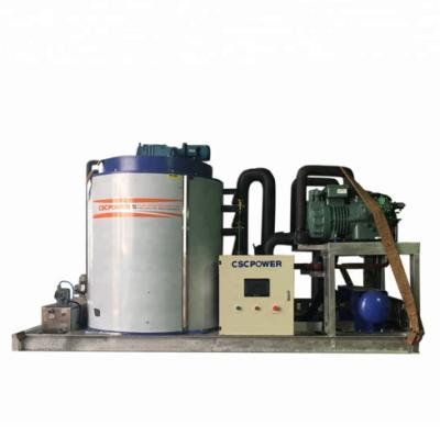 China Food storage 10 tons of industrial flake ice machine hot sale! flake ice machine for sale