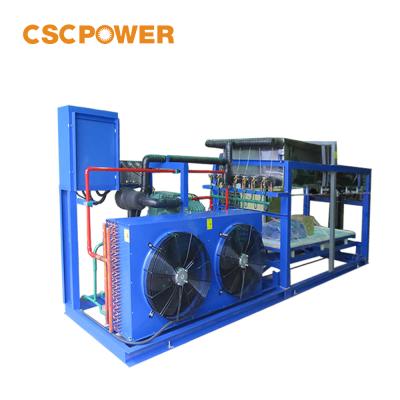 China Cool-Keeping CSCPOWER Direct Cooling 2 Ton Block Ice Machine For Ice Plant for sale