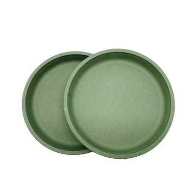 China Sustainable Reusable 100% Biodegradable Lightweight And Durable Bamboo PLA Plate for sale