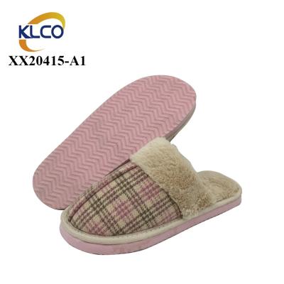 China Fashion Factory Ladies Women Slippers Winter Girls Plush Anti Slip Soft Indoor Warm Floor Wholesale Lightweight Bedroom Women's Shoes for sale