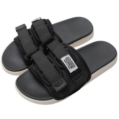 China 2020 Outdoor Sandals Anti-slippery EVA Garden Flat Shoes Open Toe Summer Beach Slippers for sale