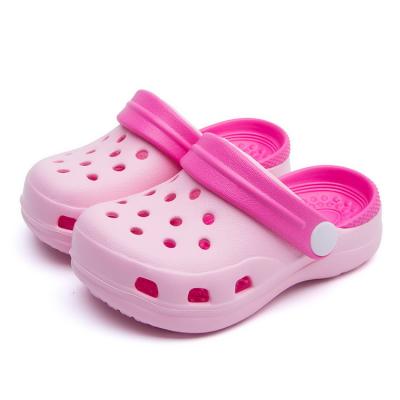 China Wholesale Custom Printing Anti-slippery Child Garden Shoes EVA Soft Rubber Clog Children Casual Summer Sandals Outdoor Shoes for sale