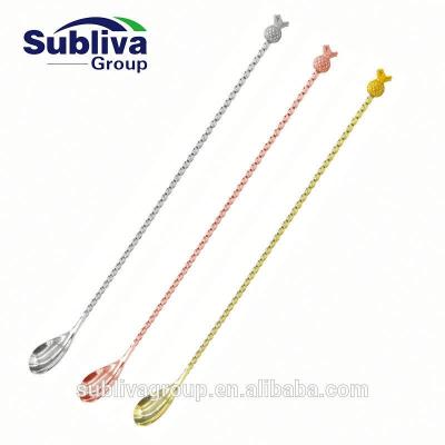 China Bars Clubs Pineapple Bar Spoon for sale