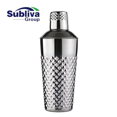 China Stainless Steel Diamond Manhattan Shaker 700ml CTSK0033-SS for sale