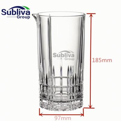 China Bar Empire Cup 700ml Bar Glass Cocktail Mixing Mixing Glasses for sale