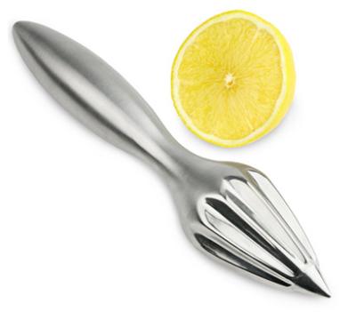 China Stainless Steel Lenmon Hand Held Juice Lemon Reamer , Lemon Squeezer 430 Stainless Steel Squeezer for sale