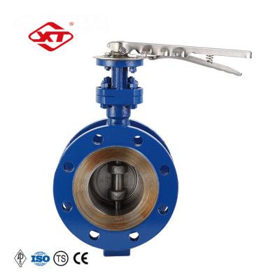 China Cast Iron API D43H-150LB 4inch Butterfly Valve Steel Manual Control Construction for sale