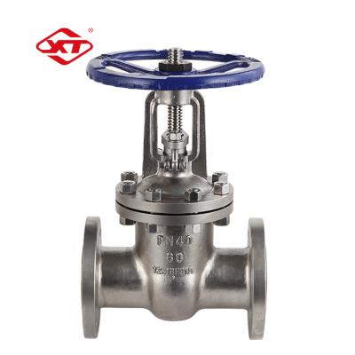 China Stainless Steel Material Z41W-40P Outdoor Resilient Gate Valve Water DN80 Gate Valve Construction for sale