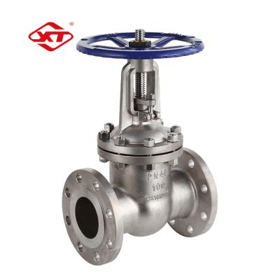 China Engineering gate valve price Z41W-40P DN100 gate valve stem extension 4 inch manufacturers for sale