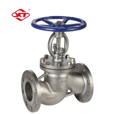 China Ball Valve Model J41W-40P 5inch Flange Globe Valve Ball Valve Straight Globe Construction for sale