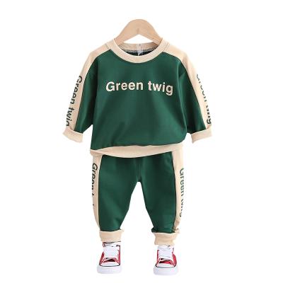 China 2021 Chinese Supplier Children's Casual 1-5 Years Old Sports Children's Spring and Autumn Boys Long Sleeve Suit for sale