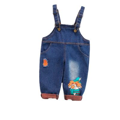 China 2021 High Quality Children's Casual Boutique Suspenders Pants 1-5 Years Boys Casual Suspenders for sale