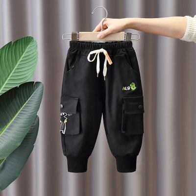 China Anti-wrinkle 2021 Made In China Children's Casual Pants 1-5Years Old Boys Spring And Autumn Models for sale