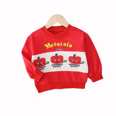 China 2021 Low Price Wholesale Children Clothing 1-5 Years Old Boys Casual Long Sleeve Sweater for sale