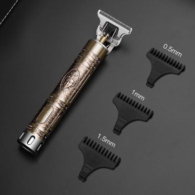 China Safety USB Rechargeable Electric Mini Barber Stainless Steel Blade Baby Hair Clippers Men Professional Cordless Hair Trimmers for sale