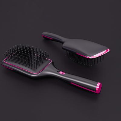 China Safety Mini Hair Straightener Brush Beard Comb Flat Iron USB Styler Charging Portable Hair Styling Tool Small Comb For Straightener for sale