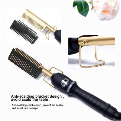 China Hot 2022 Best Selling Private Label Hair Comb Hair Comb Fashionable Automatic Electric Straightener Brush With LCD Screen Brush Curling Iron for sale