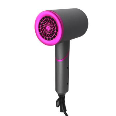 China Private Label 1800w Hot And Cold Air Negative Ion Hair Dryer Strong Wind Leafless Ionic Blow Dryer Professional Salon Hair Dryer for sale