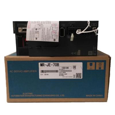 China Original Vendor MR-JE-70B Industrial Servo Drive Automation Golden PLC Warehouse New Stock for sale