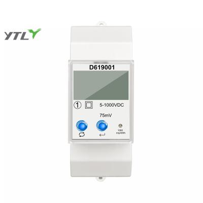 China YTL DC Meter D619001 Single Phase 2W Renewable Energy CE Certificate RS485 Communication D619001 for sale